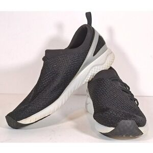 Merrell Womens J45430 Air Cushion Slip On Mesh Sneakers Black Silver Size 8